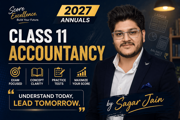 Accountancy | Class 11 | All Boards | 2026-27 | 2027 Annuals cover
