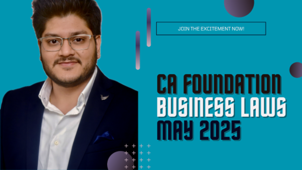 CA Foundation - Business Laws | May 2025 cover