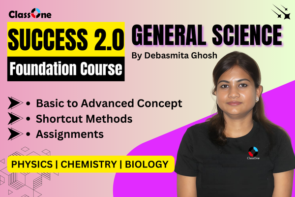 Success 2.0 - Foundation Course on General Science by Debasmita madam cover