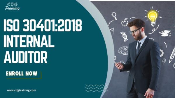 ISO 30401:2018 Internal Auditor cover