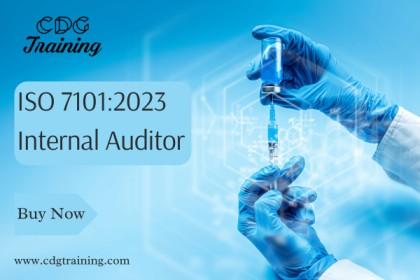 ISO 7101:2023 Internal Auditor cover