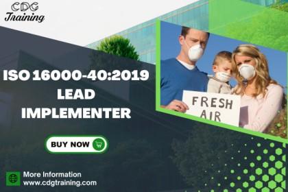 ISO 16000-40:2019 Lead Implementer cover