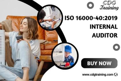 ISO 16000-40:2019 Internal Auditor cover