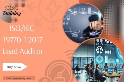 ISO/IEC 19770-1:2017 Lead Auditor cover