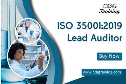 ISO 35001:2019 Lead Auditor cover