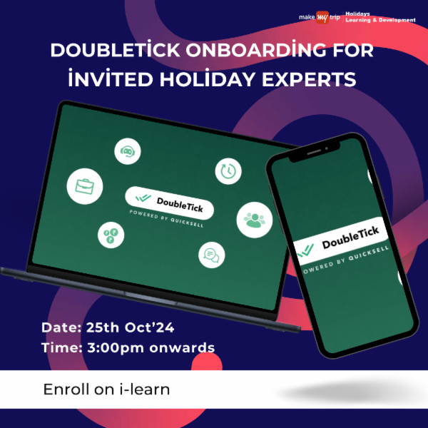 Doubletick Onboarding for Invited Holiday Experts cover
