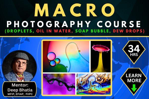 MACRO PHOTOGRAPHY COURSE (INDOORS) cover