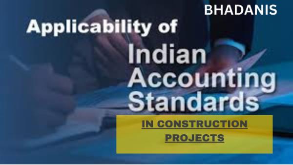 INDIAN ACCOUNTING STANDARDS USED FOR MANAGEMENT OF CONSTRUCTION PROJECTS IN INDIA cover