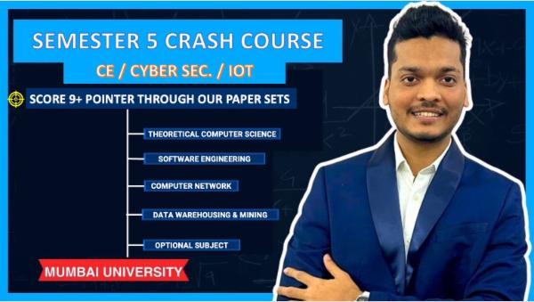 SEMESTER 5 CRASH COURE ( CS/CYBER SEC./IOT) cover