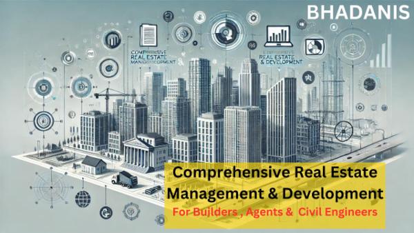 REAL ESTATE MANAGEMENT AND ITS RISKS MANAGEMENT ONLINE TRAINING FOR REAL ESTATE AGENTS , OWNERS AND CIVIL ENGINEERS cover
