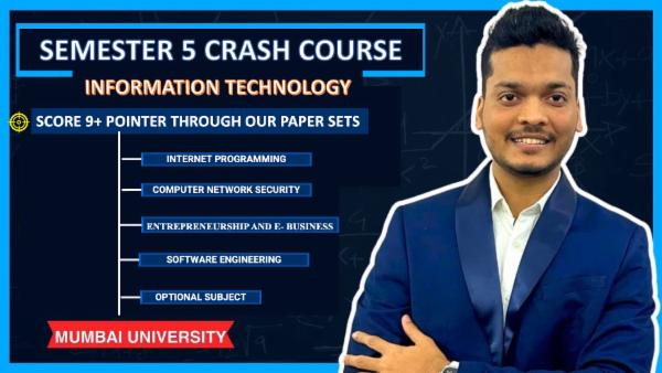 SEMESTER 5 CRASH COURSE ( IT ) cover
