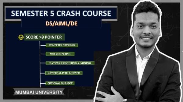 SEMESTER 5 CRASH COURSE ( AIML/DS/DE ) cover