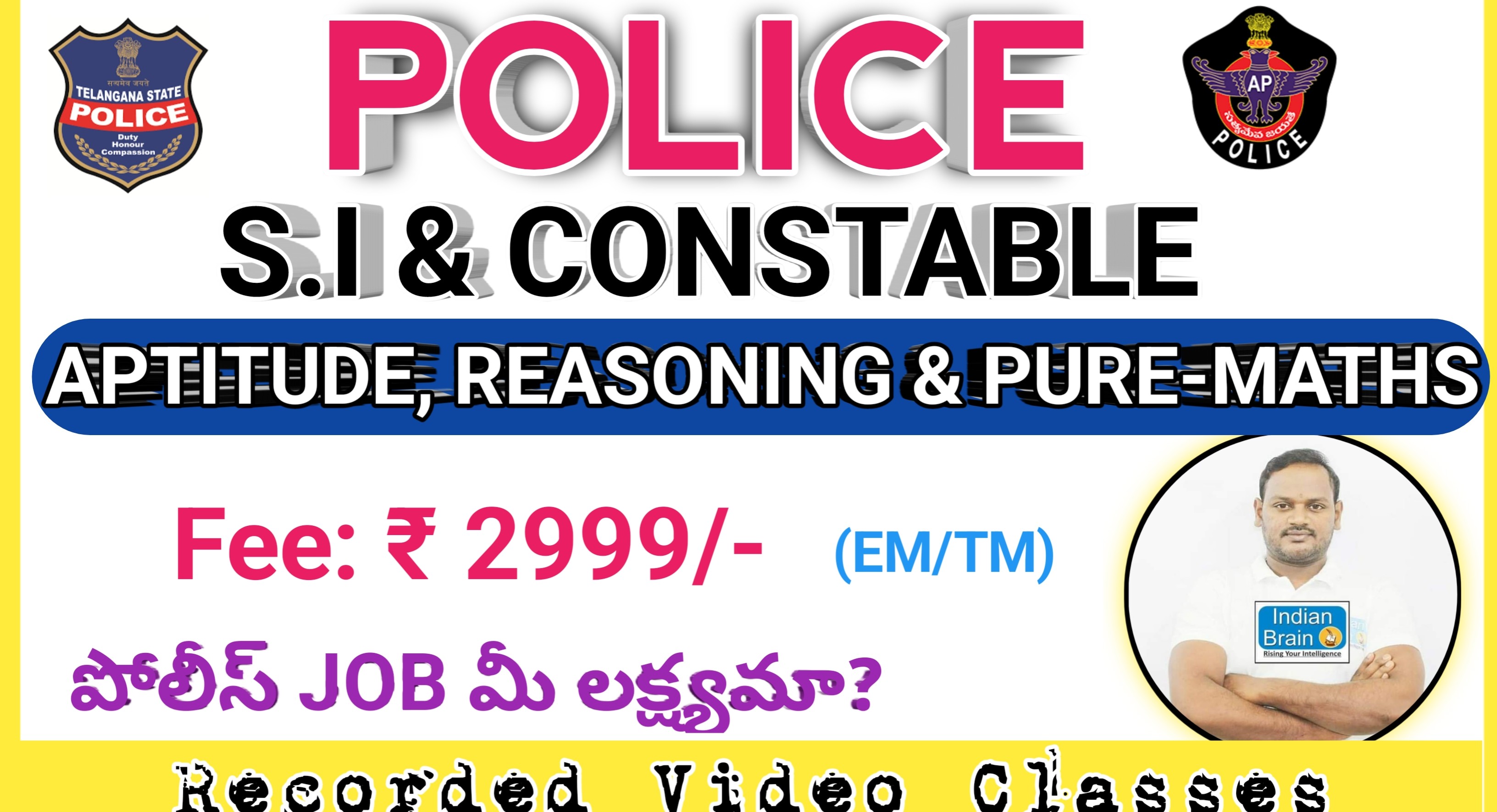 POLICE-S.I & CONSTABLE cover