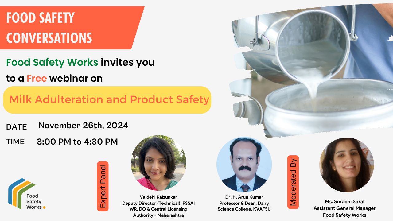 Milk Adulteration and Product Safety cover