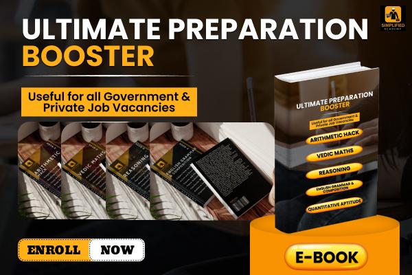ULTIMATE PREPARATION BOOSTER - USEFUL FOR ALL GOVERNMENT & PRIVATE JOB VACANCIES cover
