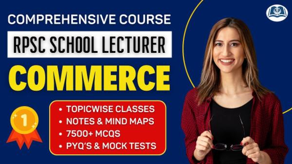 Full Course | RPSC School Lecturer (Commerce) cover