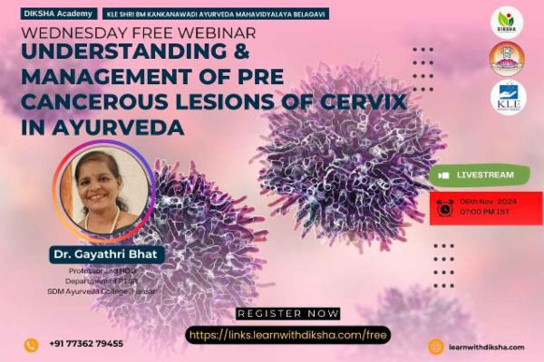 Understanding & Management of Pre Cancerous Lesions of Cervix in Ayurveda cover