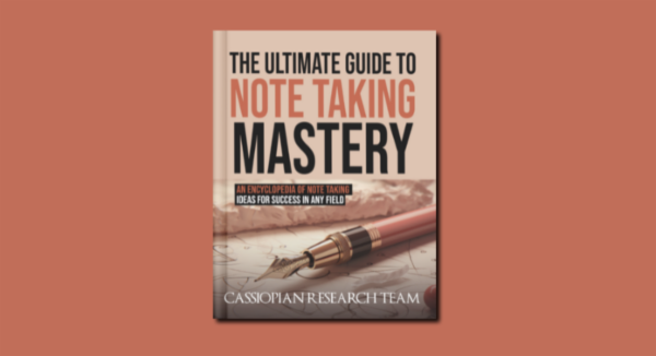 Book - The Ultimate Guide to Note Taking Mastery cover