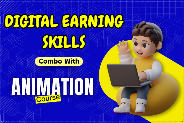 DIGITAL EARNING SKILL - (ANIMATION) cover