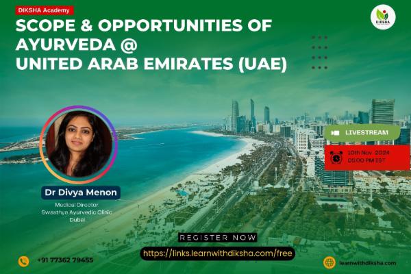 Scope & Opportunities of Ayurveda at United Arab Emirates (UAE) cover
