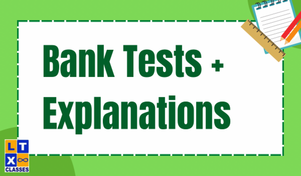 Bank Test Series (with Video Explanations) cover