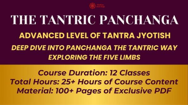 The Tantric Panchanga cover