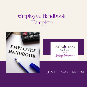 Employee Handbook Template cover