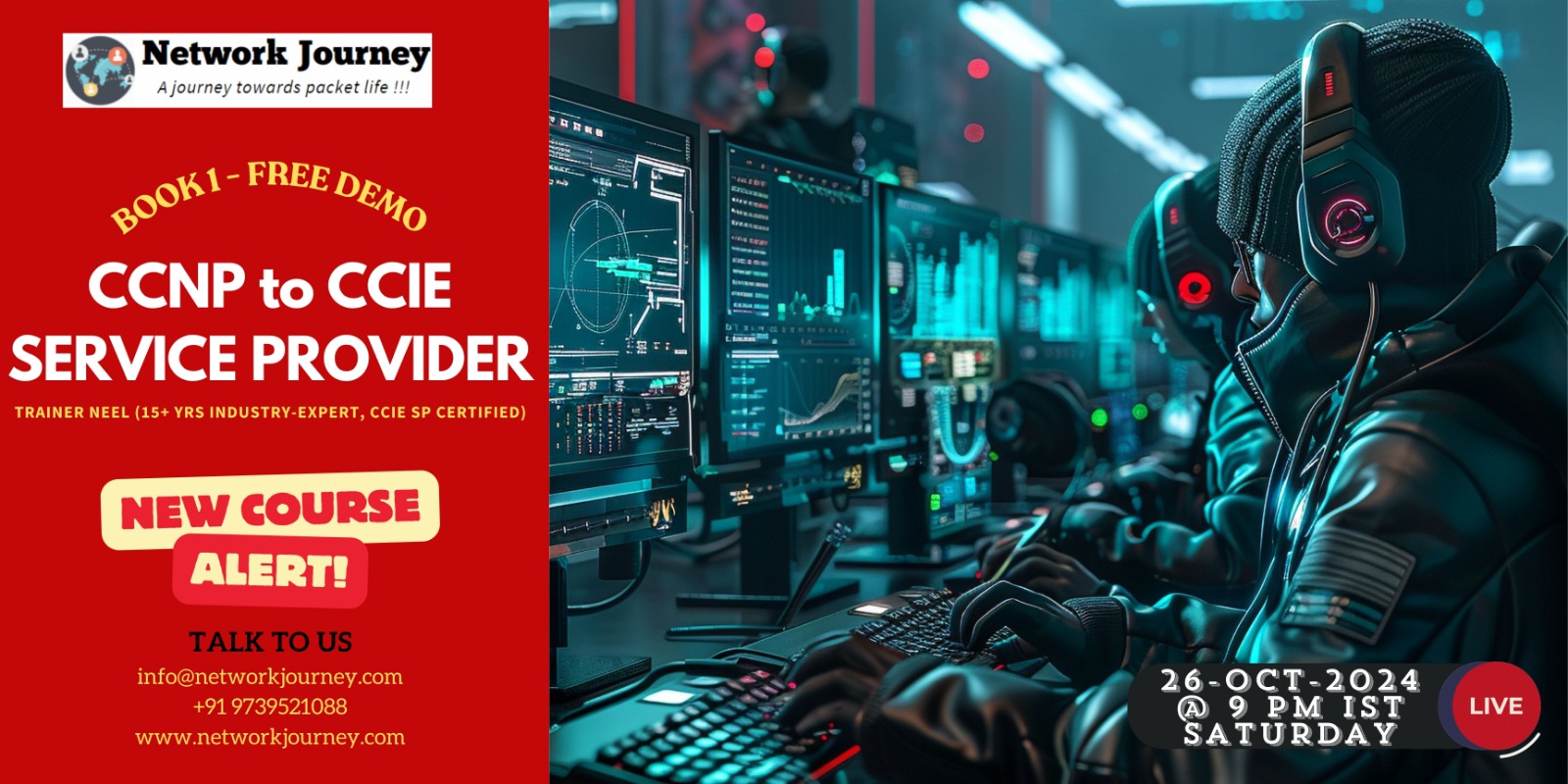 CCNP TO CCIE SERVICE PROVIDER - NOV2024 cover