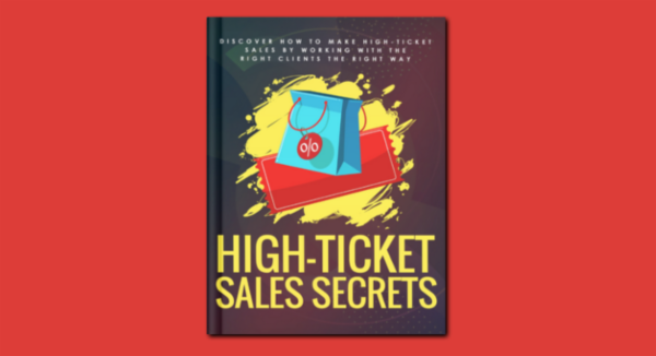 Book - High Ticket Sales Secrets cover