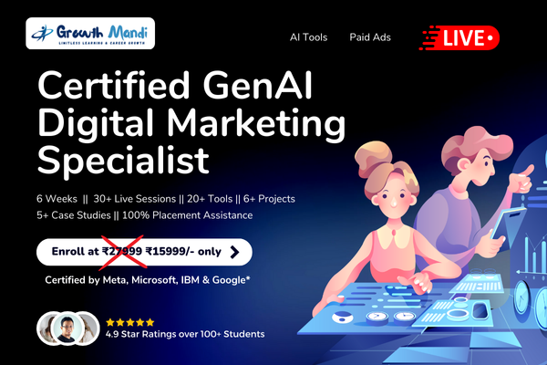 Certified Gen AI Digital Marketing Specialist cover