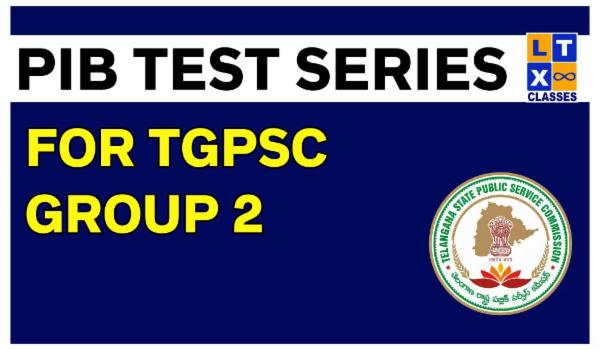 PIB Test Series for TGPSC Group 2 cover
