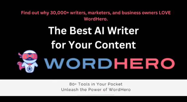 WordHero Lifetime Cover