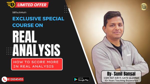 Real Analysis (Special Course) cover