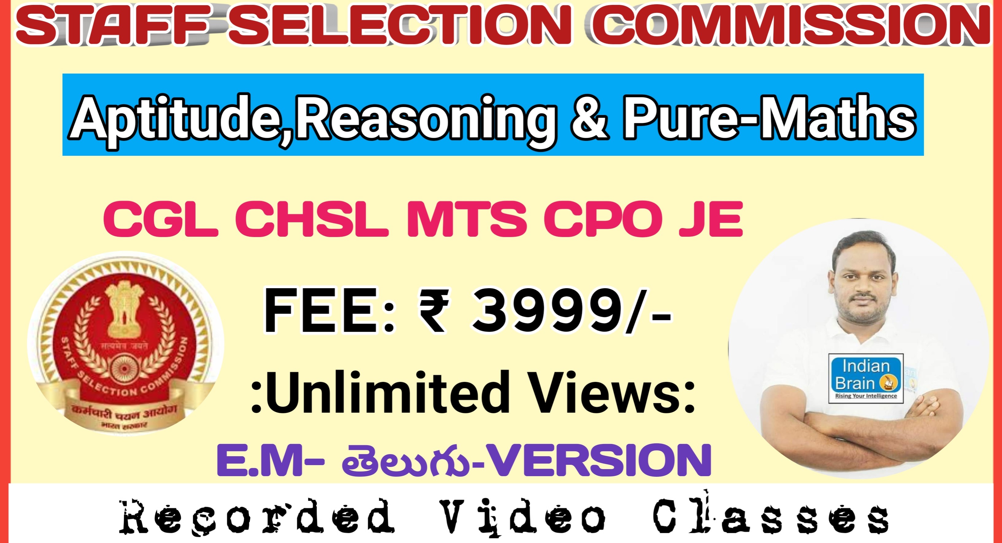 STAFF SELECTION COMMISSION cover