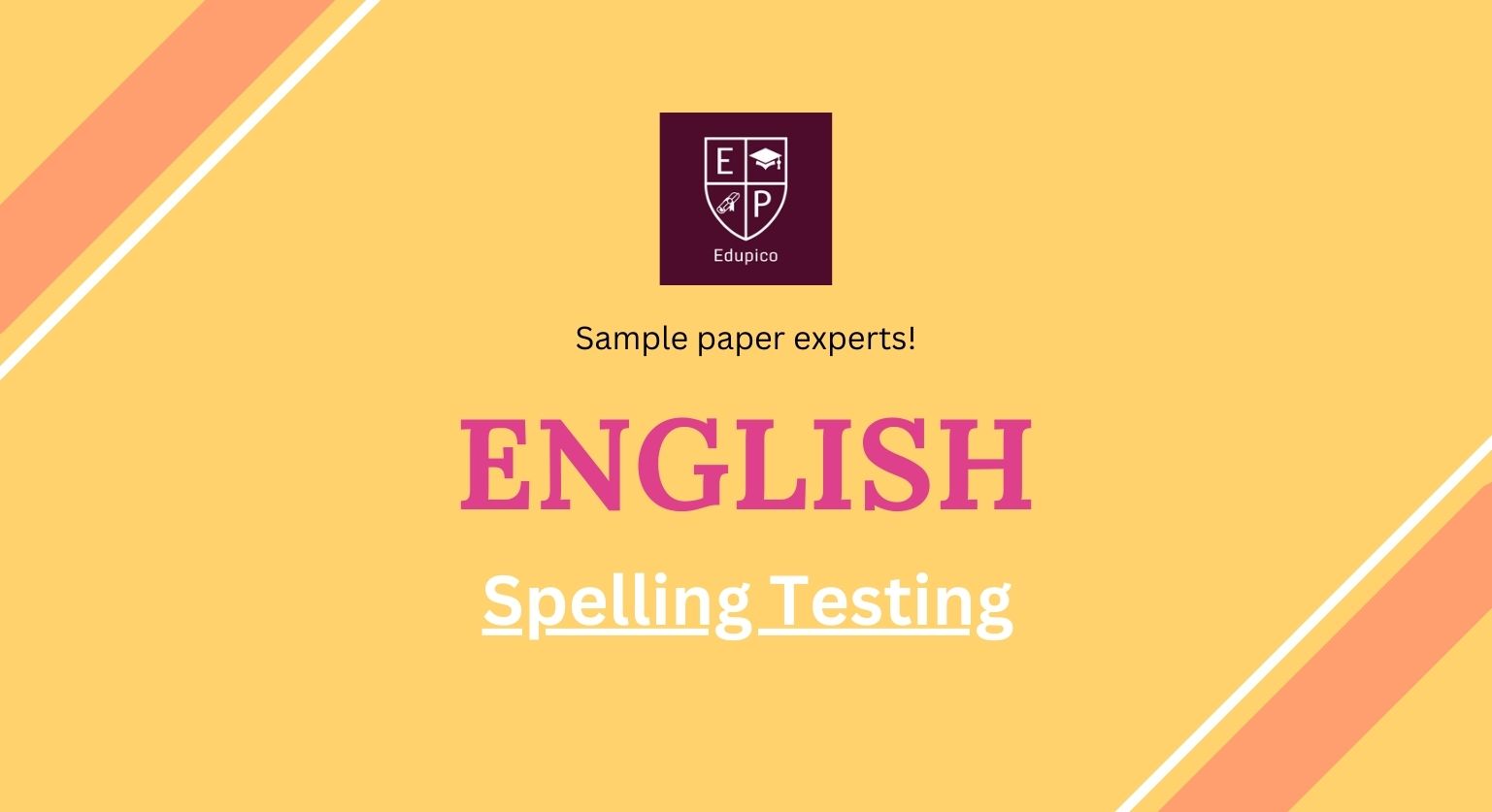11+ English - Spelling Test cover
