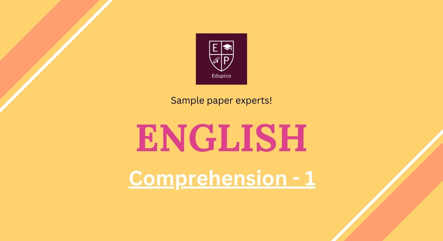 11+ English - Comprehension -1 cover