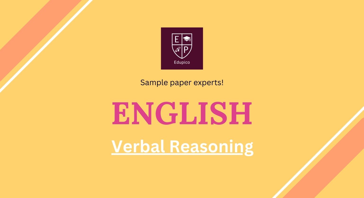 11+ English - Verbal Reasoning cover