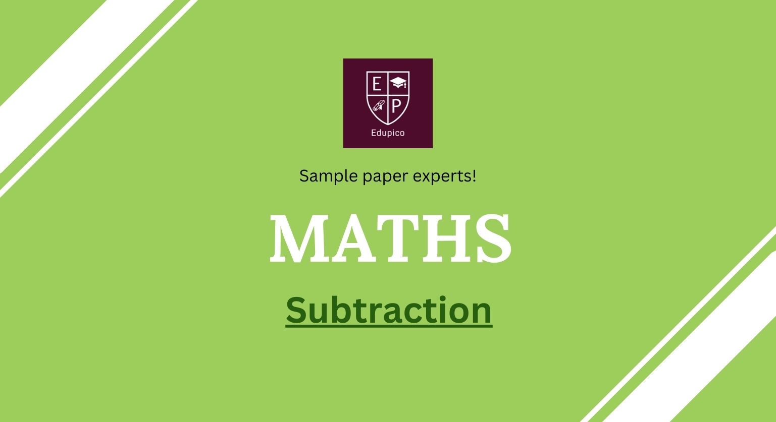11+ Maths - Subtraction cover