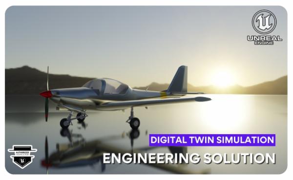 Mechanical Digital Twin and Simulations Powered by Unreal Engine cover