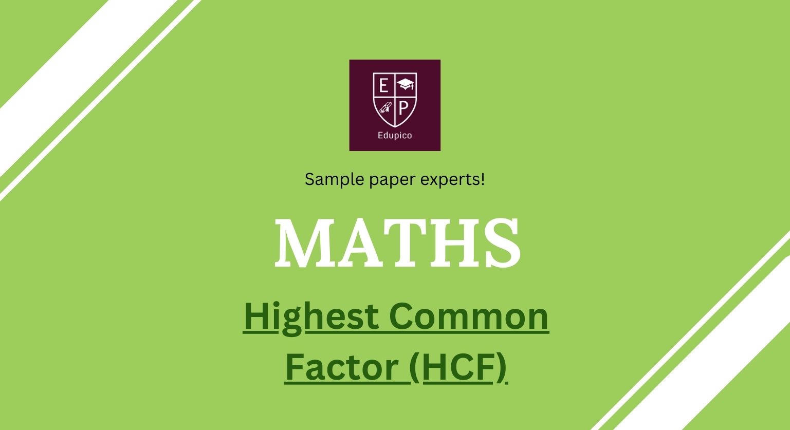 11+ Maths - HCF Numbers cover
