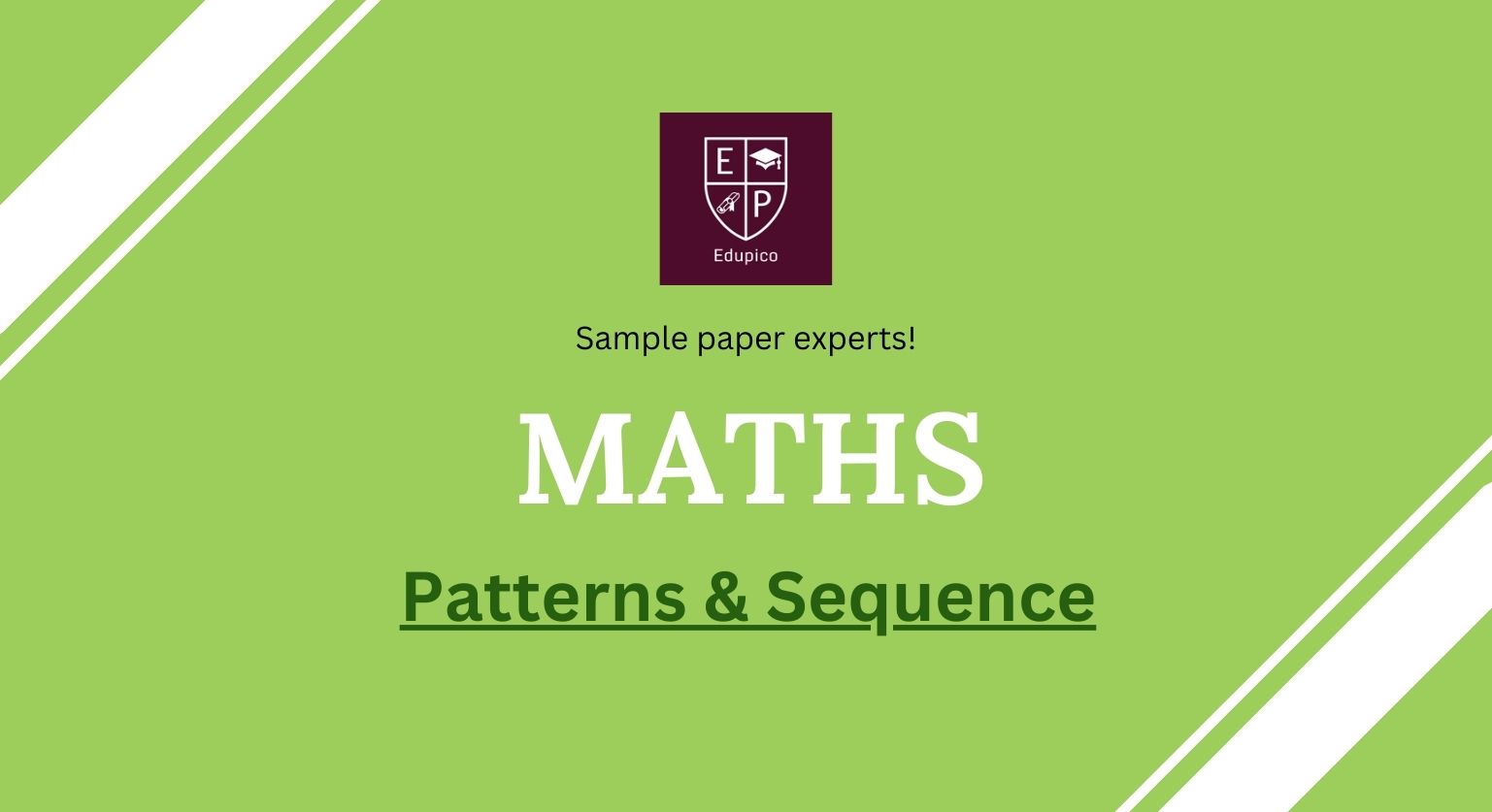 11+ Maths - Pattern and Sequence cover