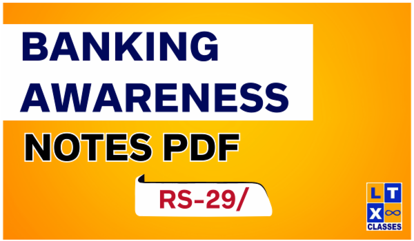 Banking Awareness Notes PDF cover