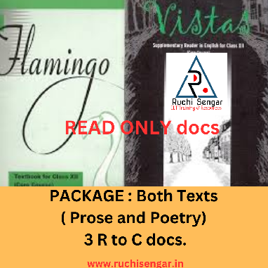 R to C Package XII prose-Poetry Flamingo and Vistas cover