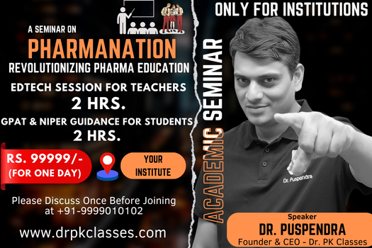 PHARMANATION: Revolutionizing Pharma Education | Seminar Package (for Instituites Only) cover