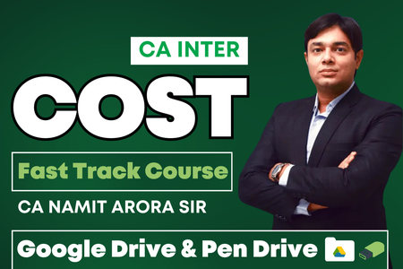 CA Inter Costing Fast Track Batch | CA Namit Arora cover
