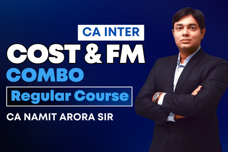 CA Inter Costing & FM Regular Batch | CA Namit Arora cover