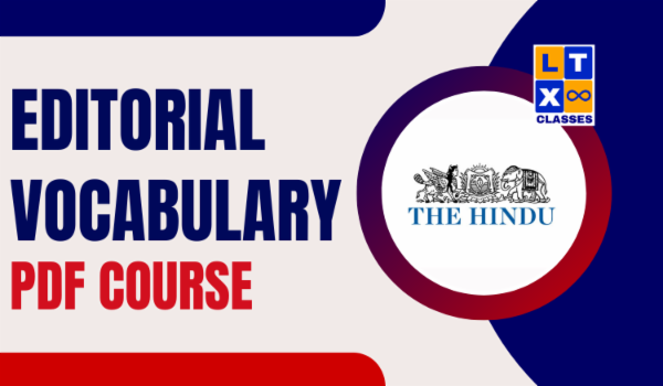Editorial Vocabulary PDF Course cover