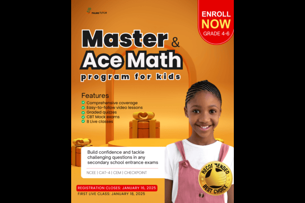 MASTER & ACE MATH (GRADE 4-6) cover