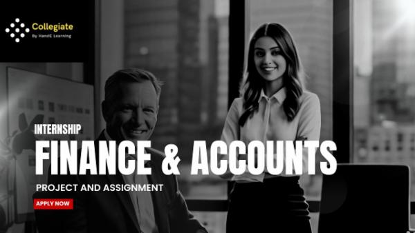 Internship in Finance and Accounts cover