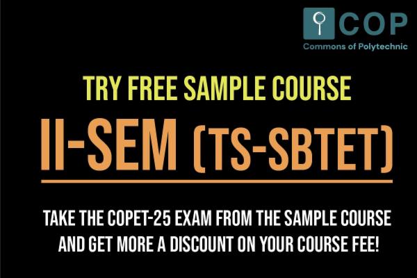 II-SEMESTER (FREE SAMPLE COURSE) cover